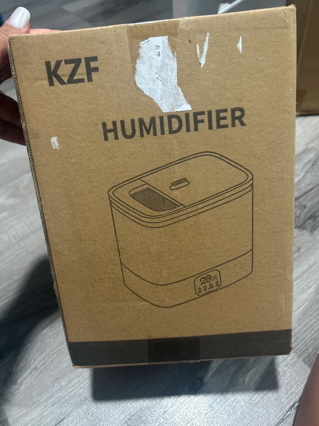 KZF Humidifier ZG-521 White