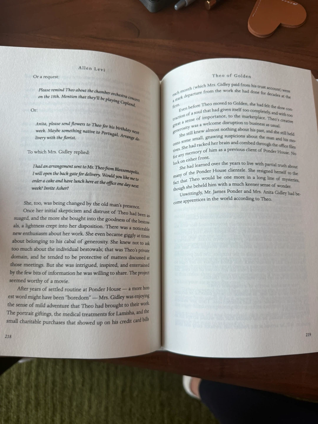 Theo of Golden Novel by Allen Levi - photo 3
