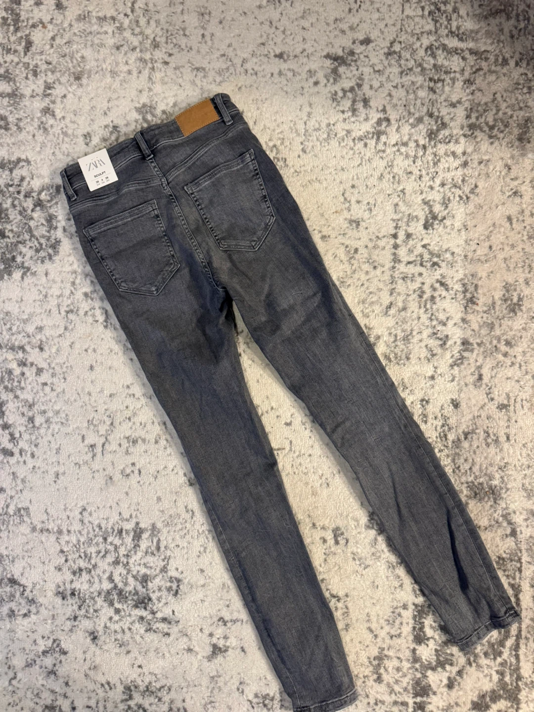 New with tags! ZARA Grey Skinny Jeans - photo 2