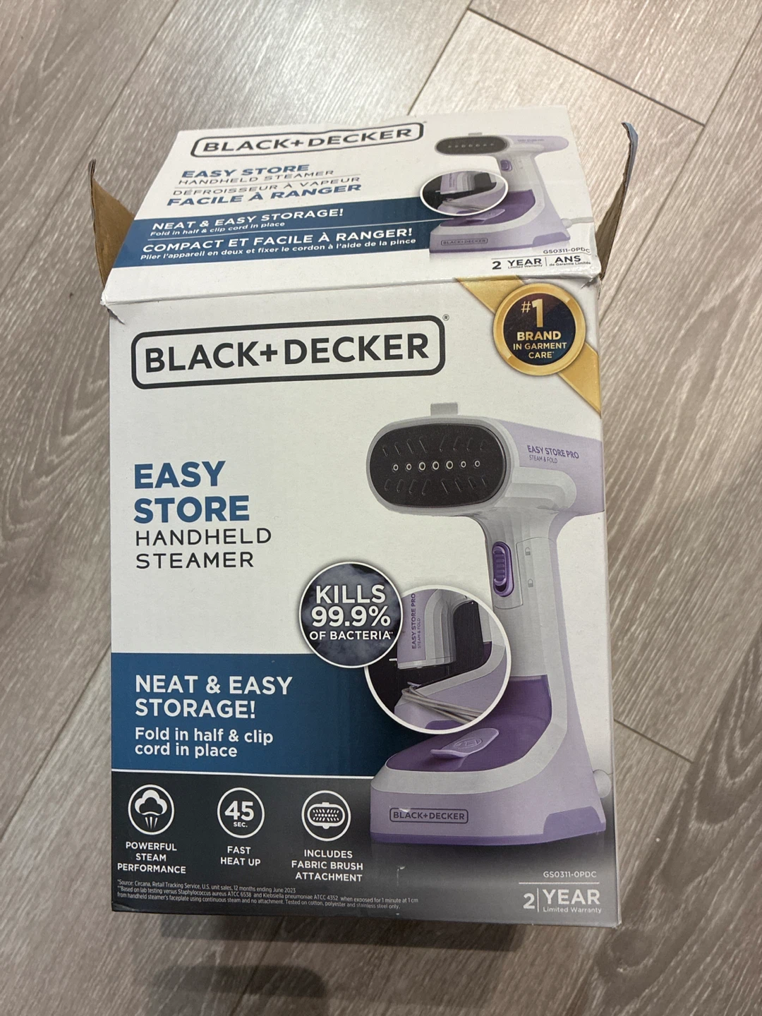 Black+Decker Easy Store Handheld Steamer - photo 2