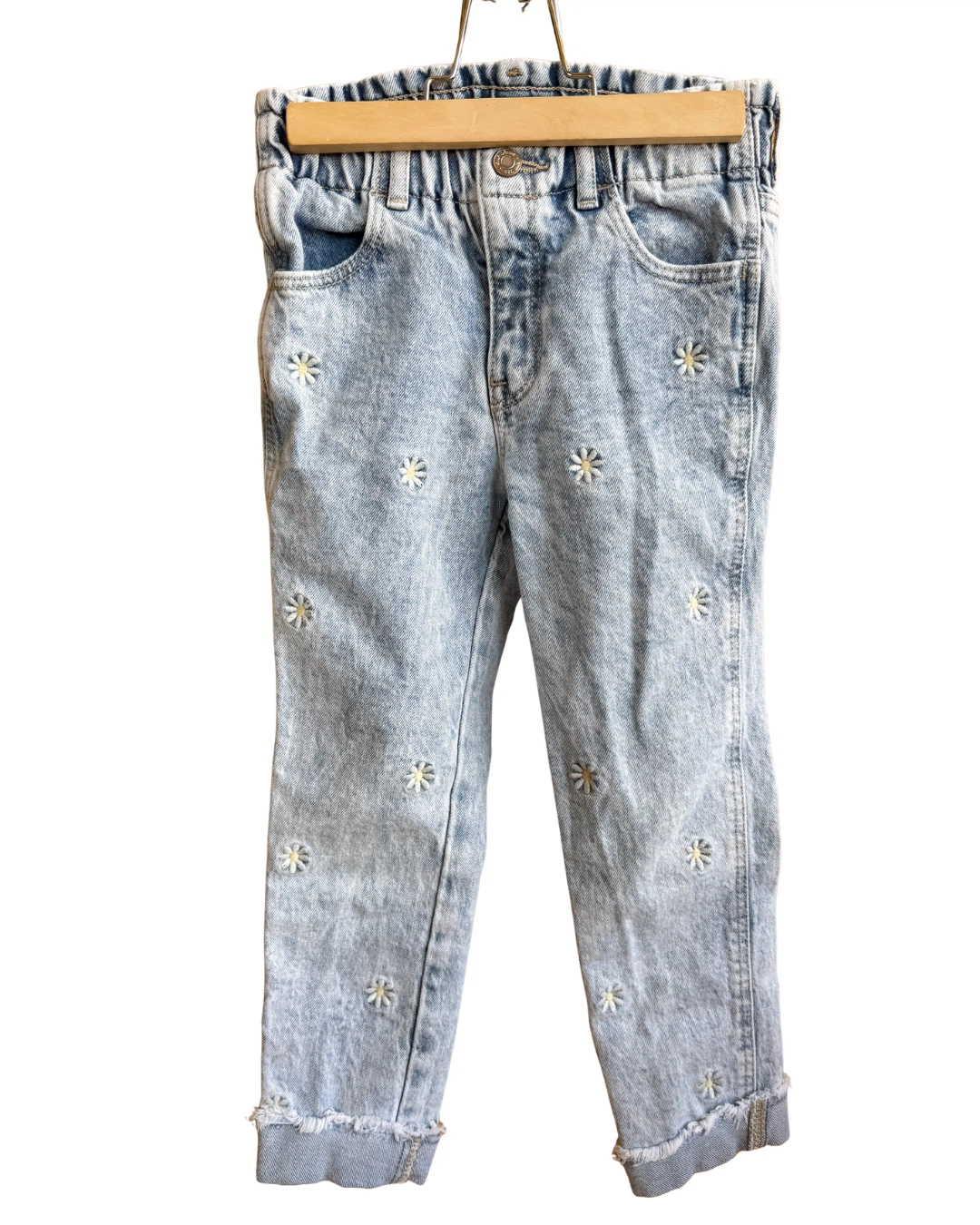 GAP Girls Embroidered Daisy Jeans - photo 2