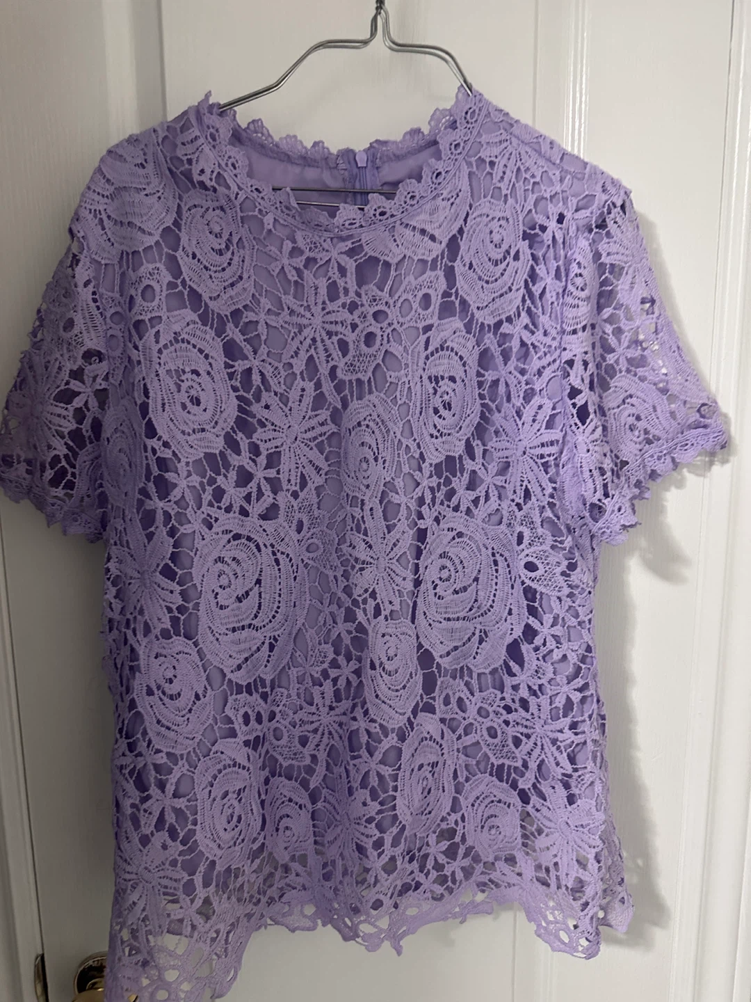 Lavender Lace Top