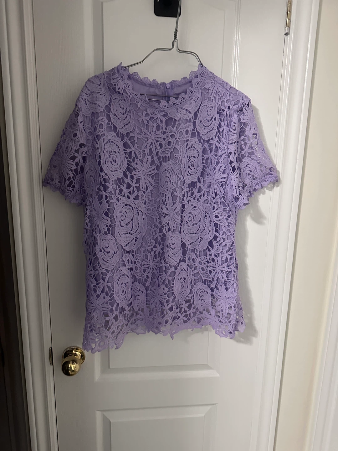 Lavender Lace Top - photo 2