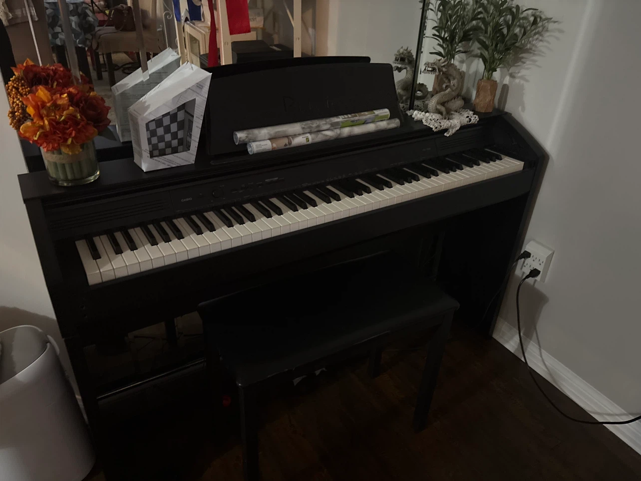Casio Privia PX-750, 88 fully weighted keys digital piano