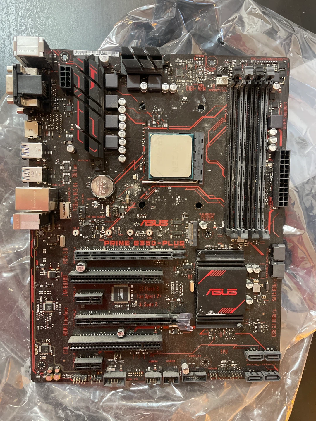 Ryzen 5 1600 with ASUS PRIME B350-PLUS Motherboard