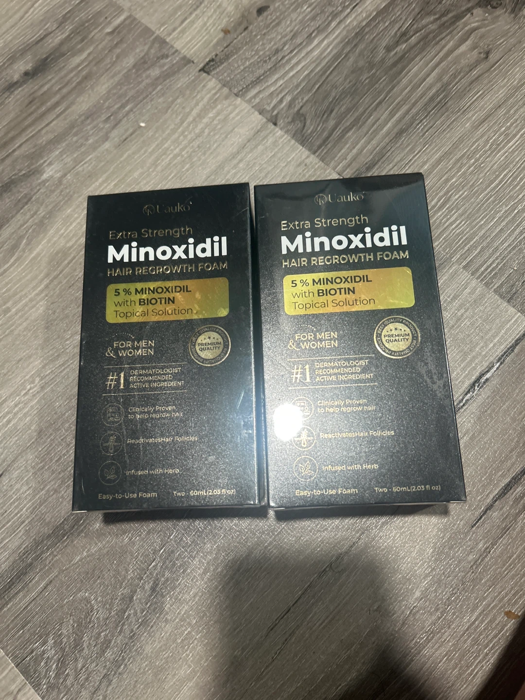 Espuma de Minoxidil 5% con Biotina Lauko