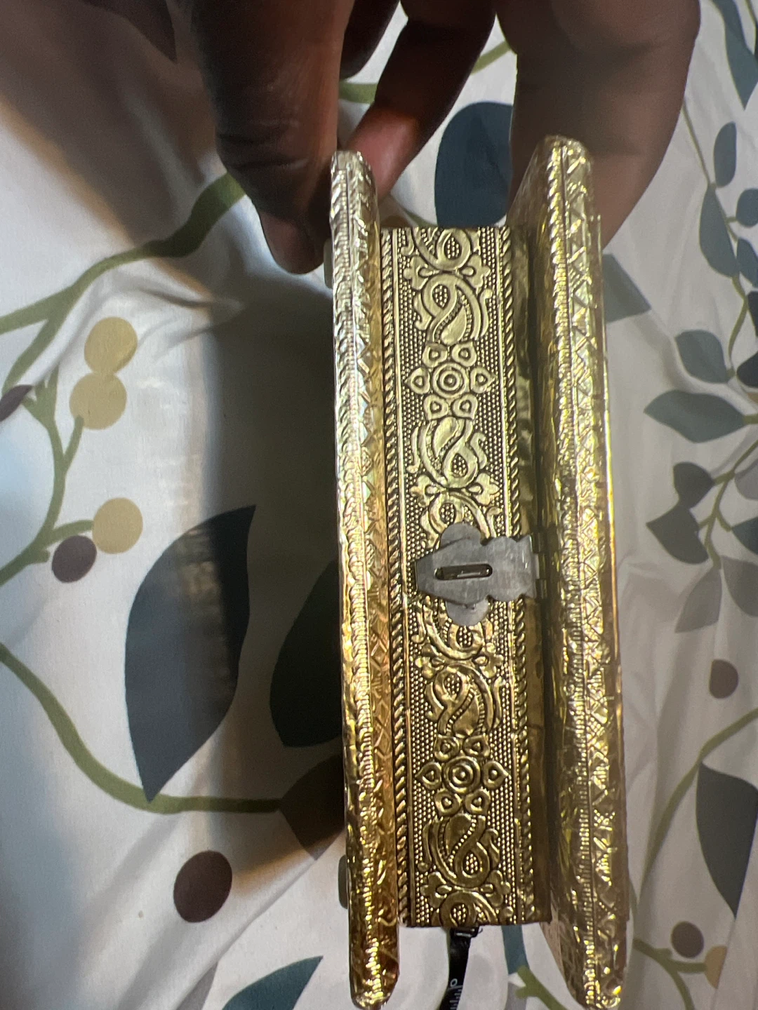Decorative Gold Box with Lock - photo 3