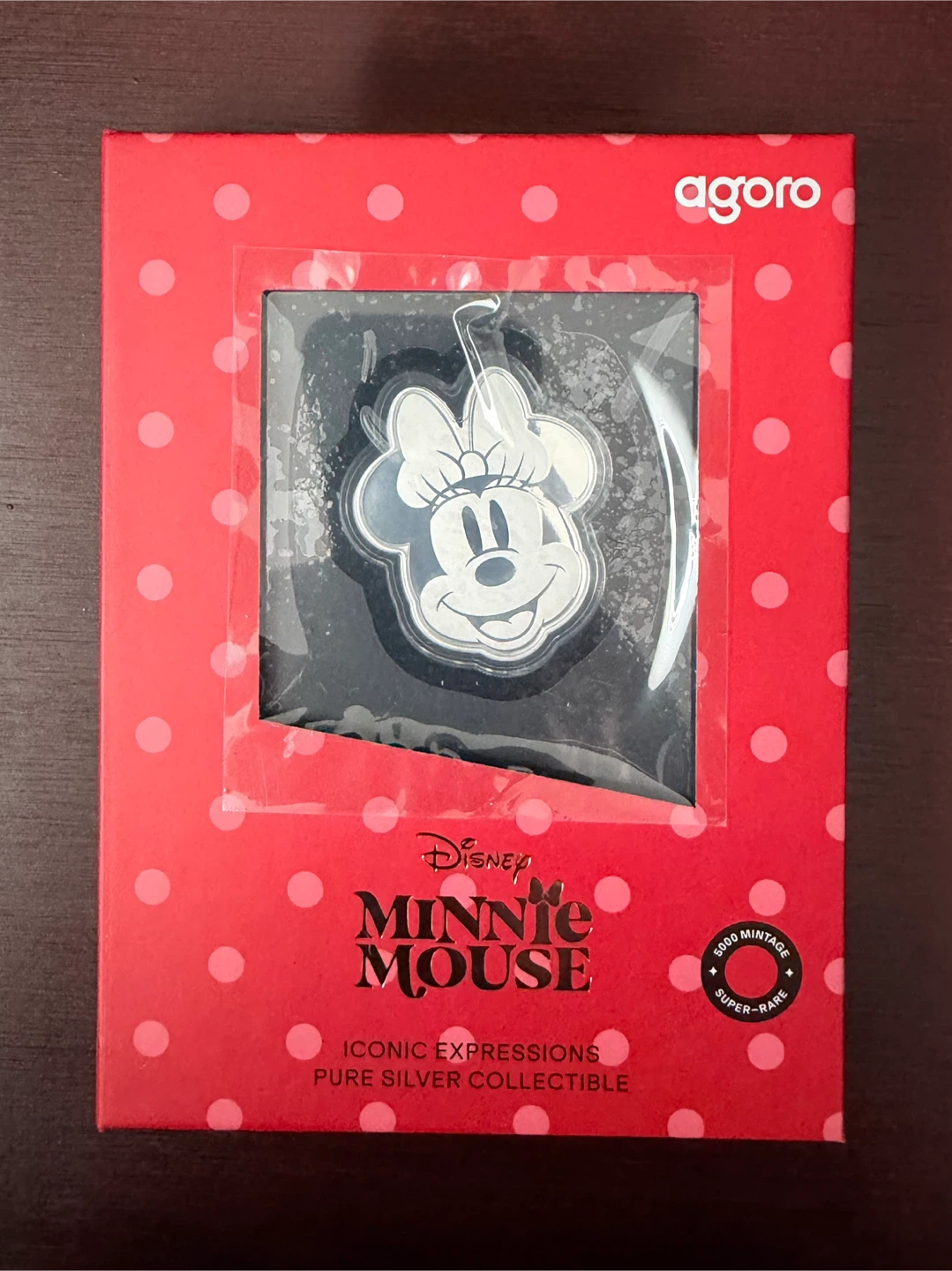 Disney Minnie Mouse Iconic Expressions Pure Silver Collectible