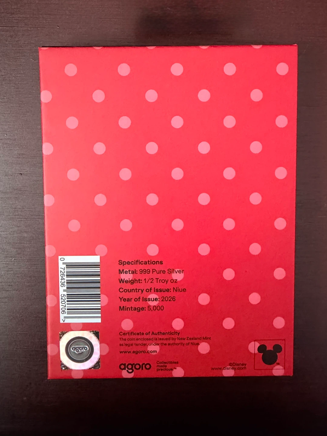 Disney Minnie Mouse Iconic Expressions Pure Silver Collectible - photo 2