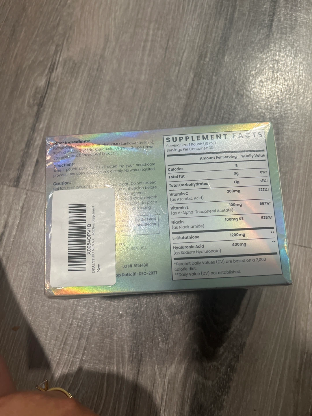 Dralythio Nexa Liposomal Glutathione Powder Supplement - photo 2