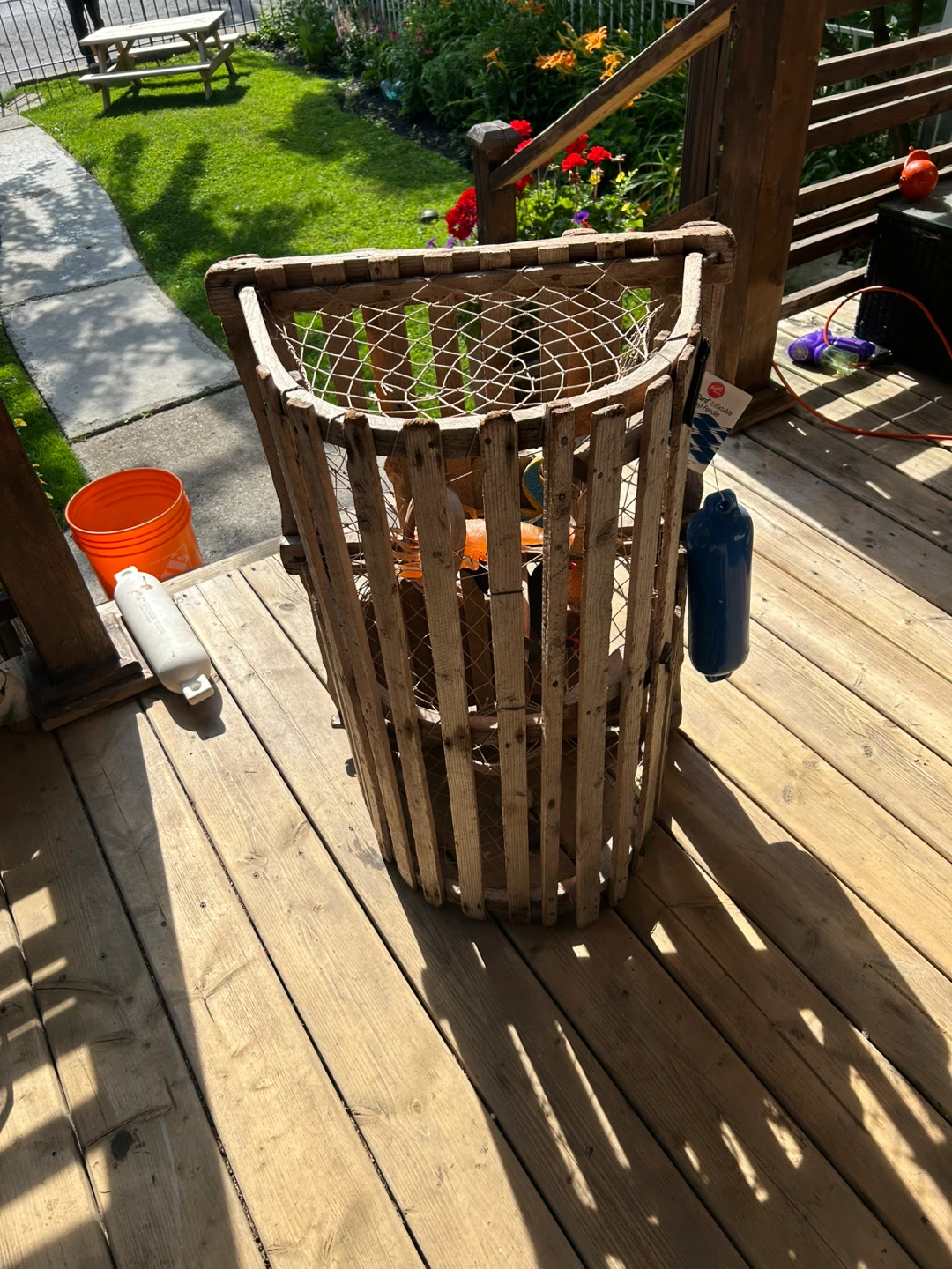 Wooden Lobster Trap - photo 4