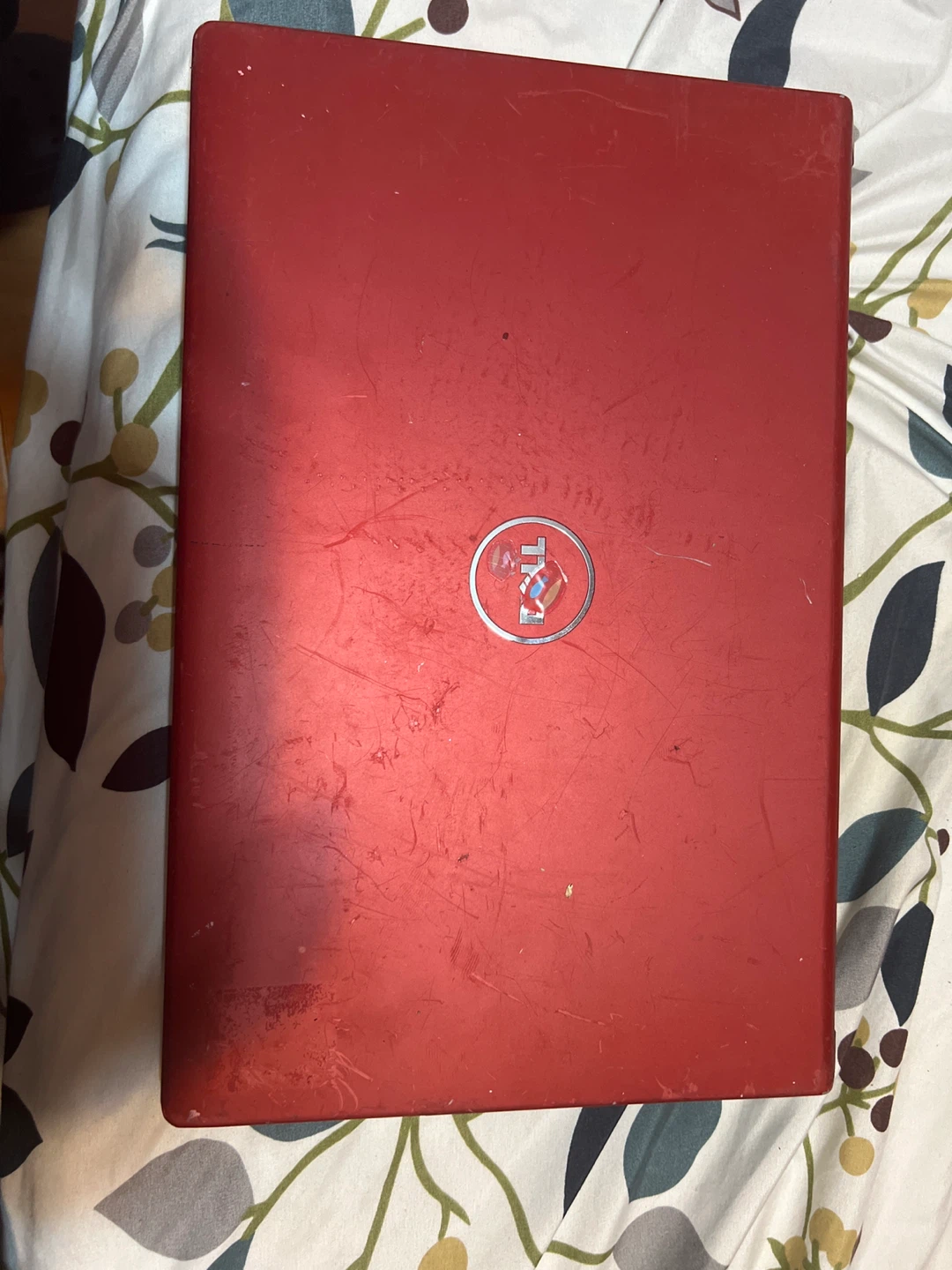Dell Studio 1555 Laptop - Red read description - photo 2