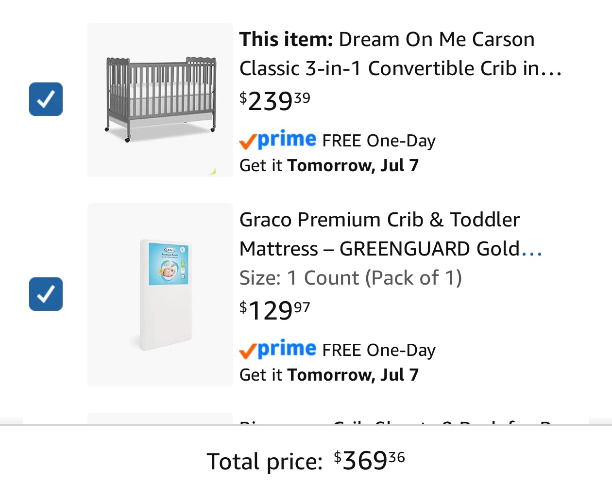 Dream On Me Carson Classic 3-in-1 Convertible Crib - photo 2