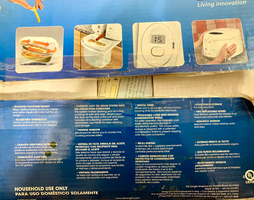 DeLonghi Cool Touch Deep Fryer - photo 3