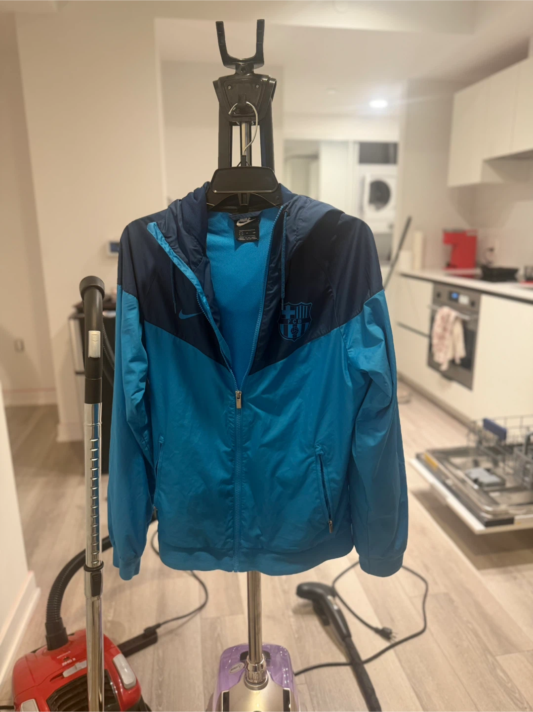 Nike FC Barcelona Windbreaker Jacket Size S