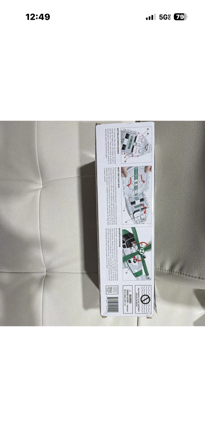 Hess 2023 Celebrating 90 Years Toy Boat and Helicopter Set - photo 2