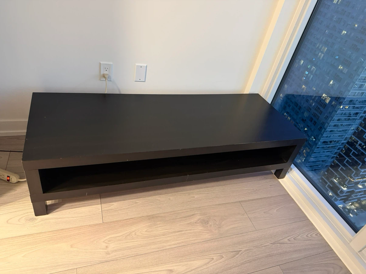 Black Media Console / TV Stand - photo 3