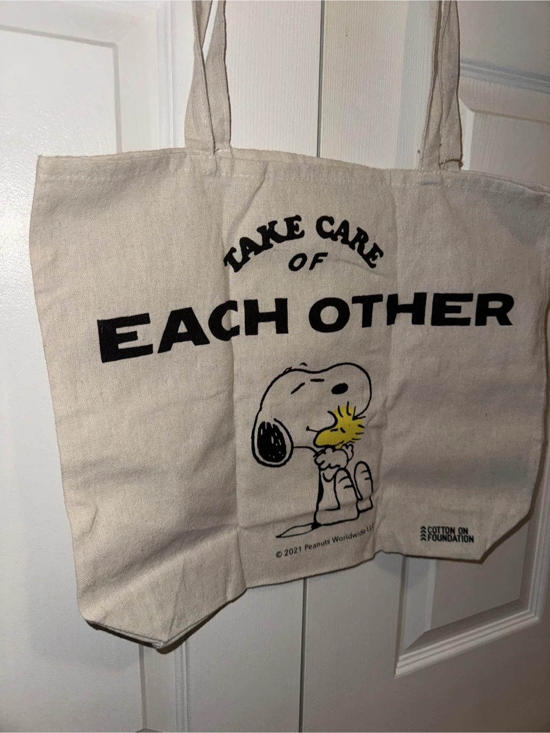 Cotton On Foundation Tote Bag - Snoopy