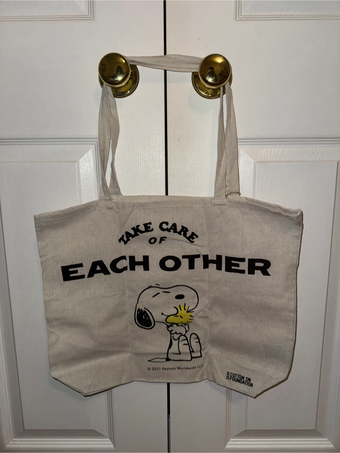 Cotton On Foundation Tote Bag - Snoopy - photo 2