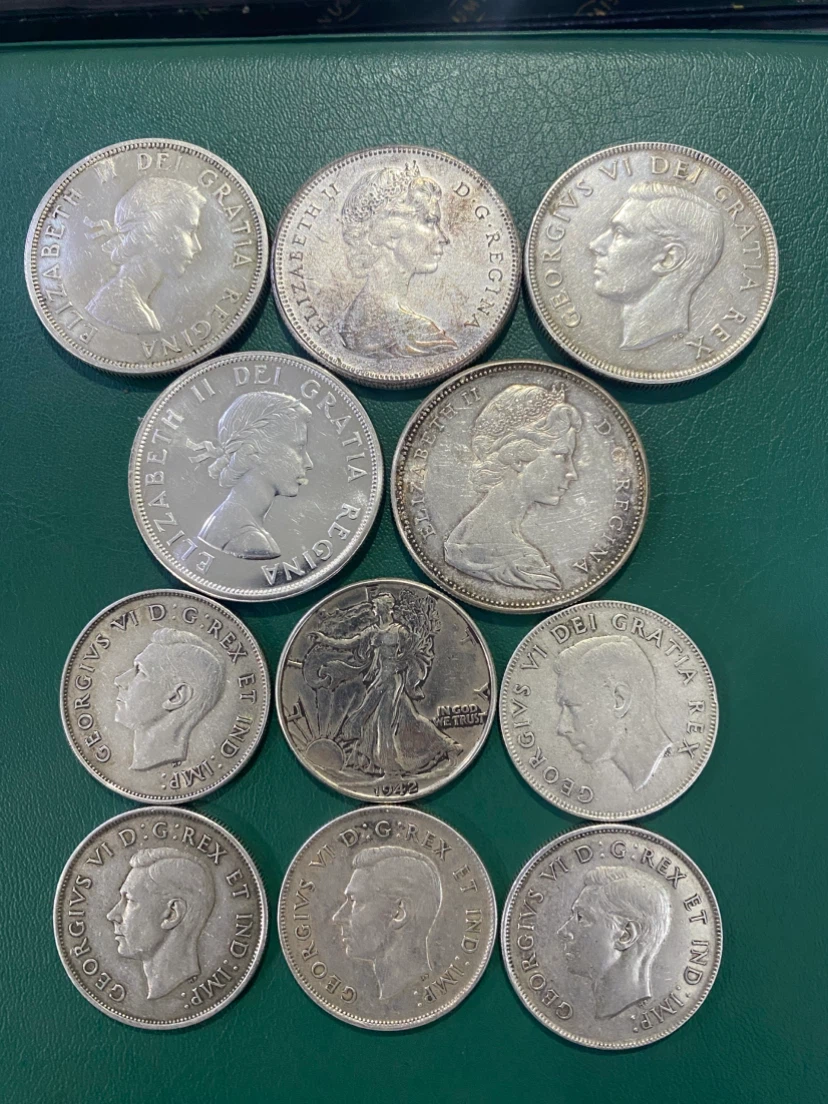 Collection of Canadian and US Coins - photo 4