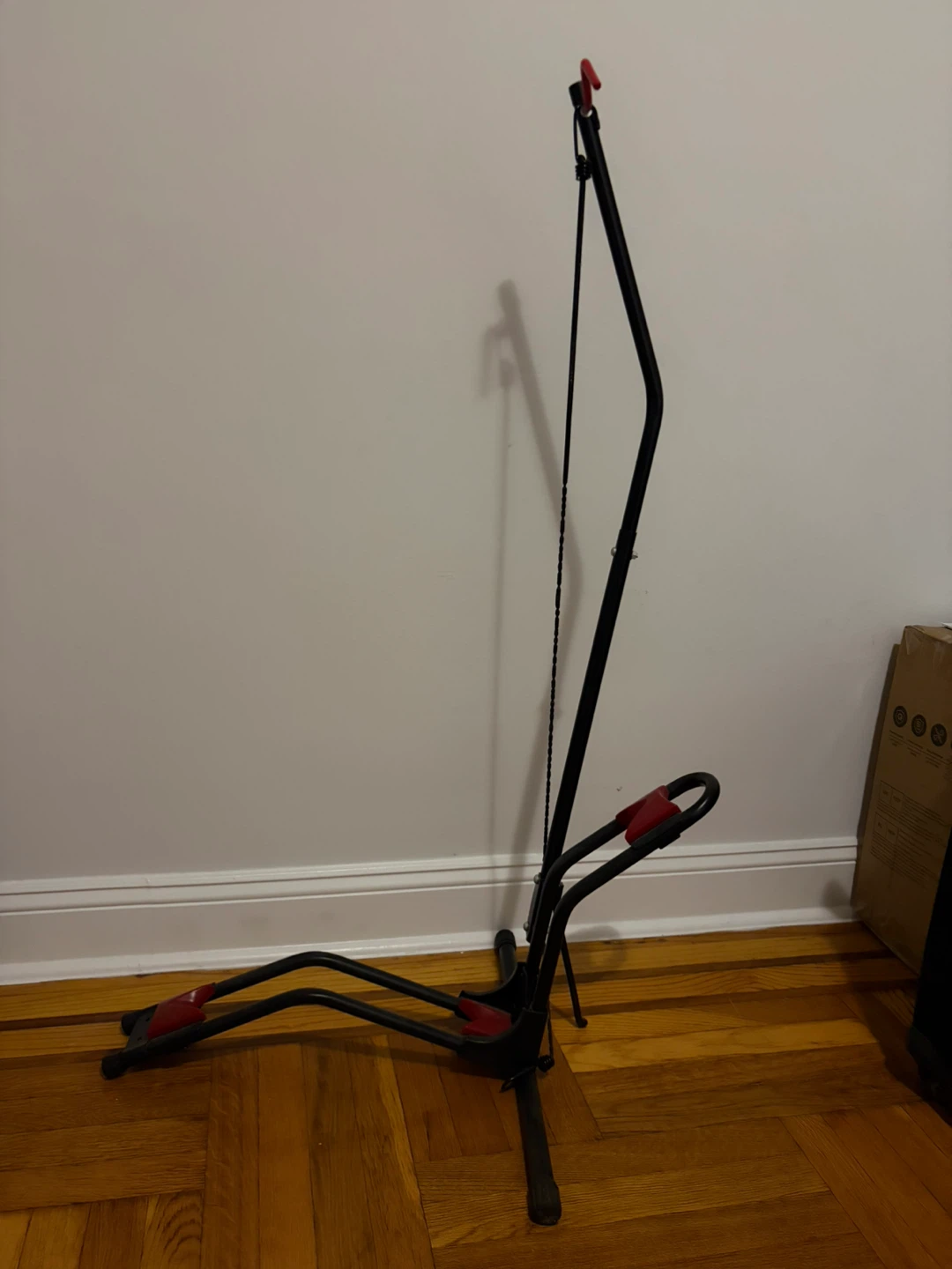 Vertical bike stand