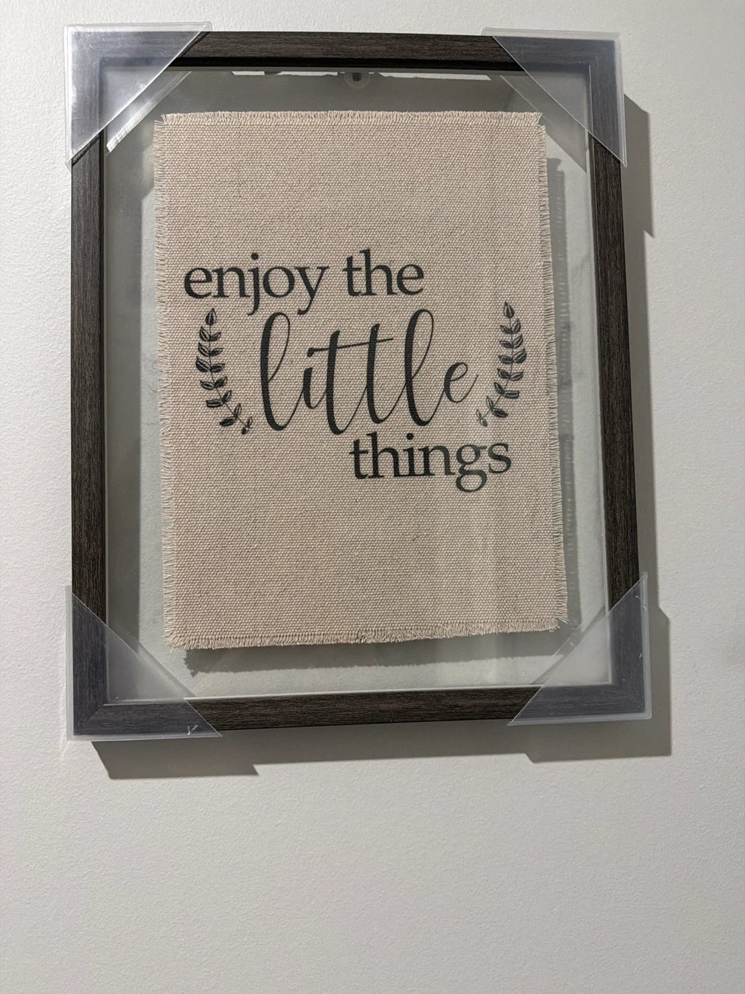 Framed Wall Art - "Enjoy the Little Things" - photo 2