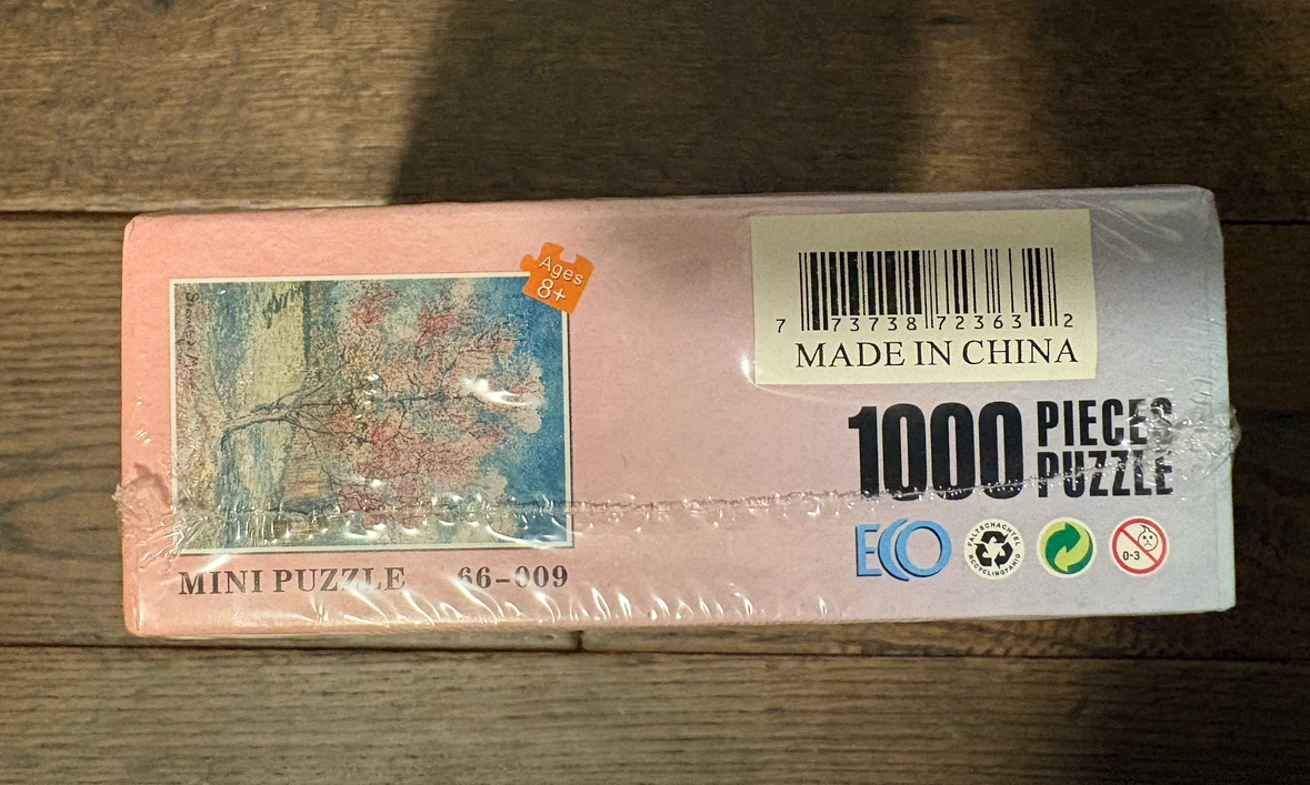 Van Gogh 1000 Piece Puzzle New in Box - photo 2