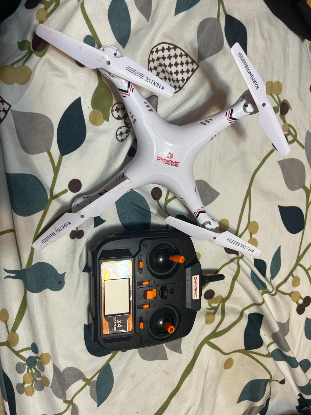 Dynamic X4 Spartan Drone with Controller