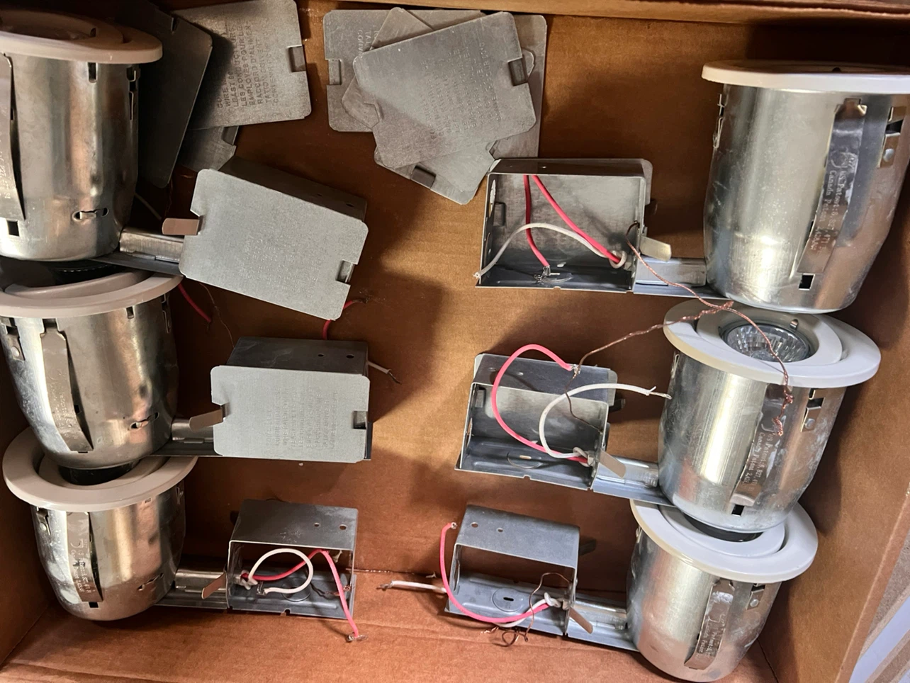 Box of 6 Recessed Lighting Fixtures - photo 3
