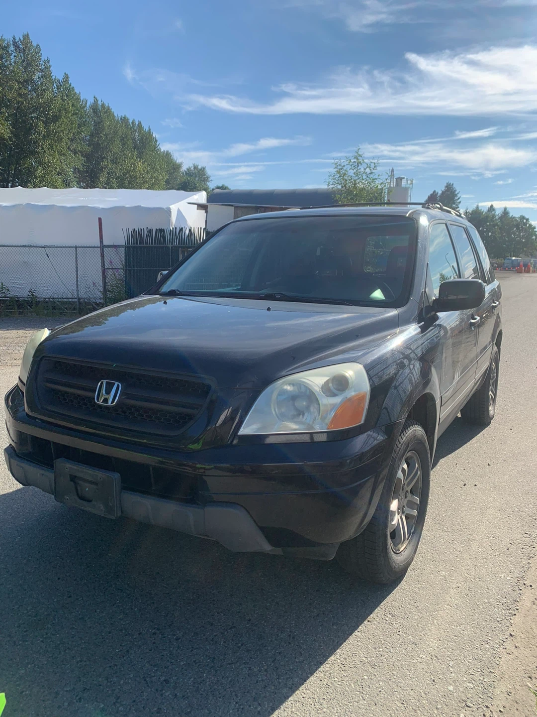 Black Honda Pilot SUV