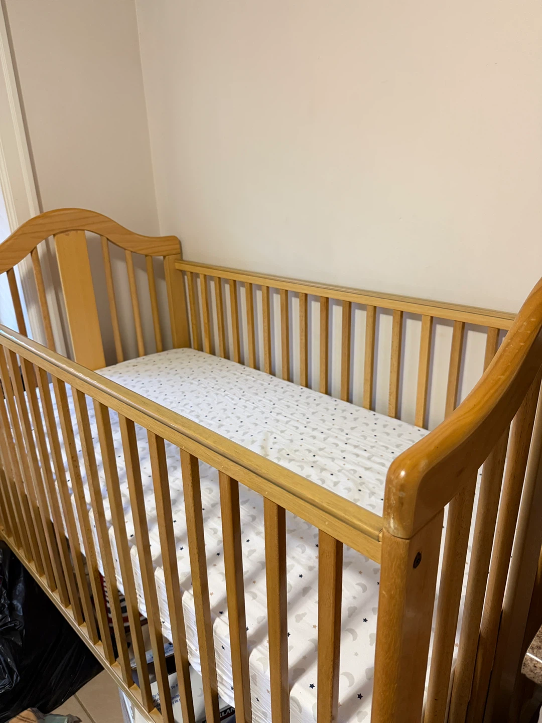 Wooden Baby Crib