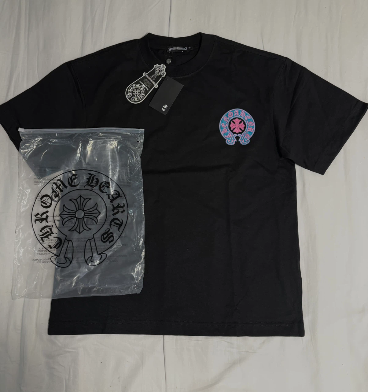 Chrome Hearts Black T-Shirt Size M