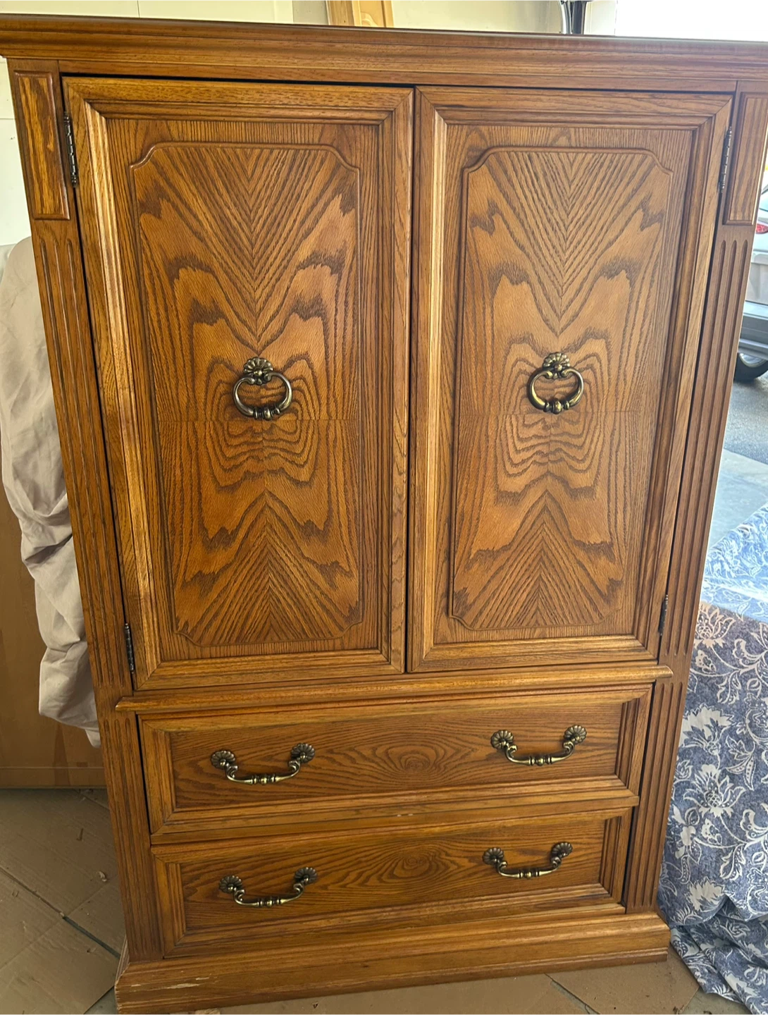 Solid Wood Armoire