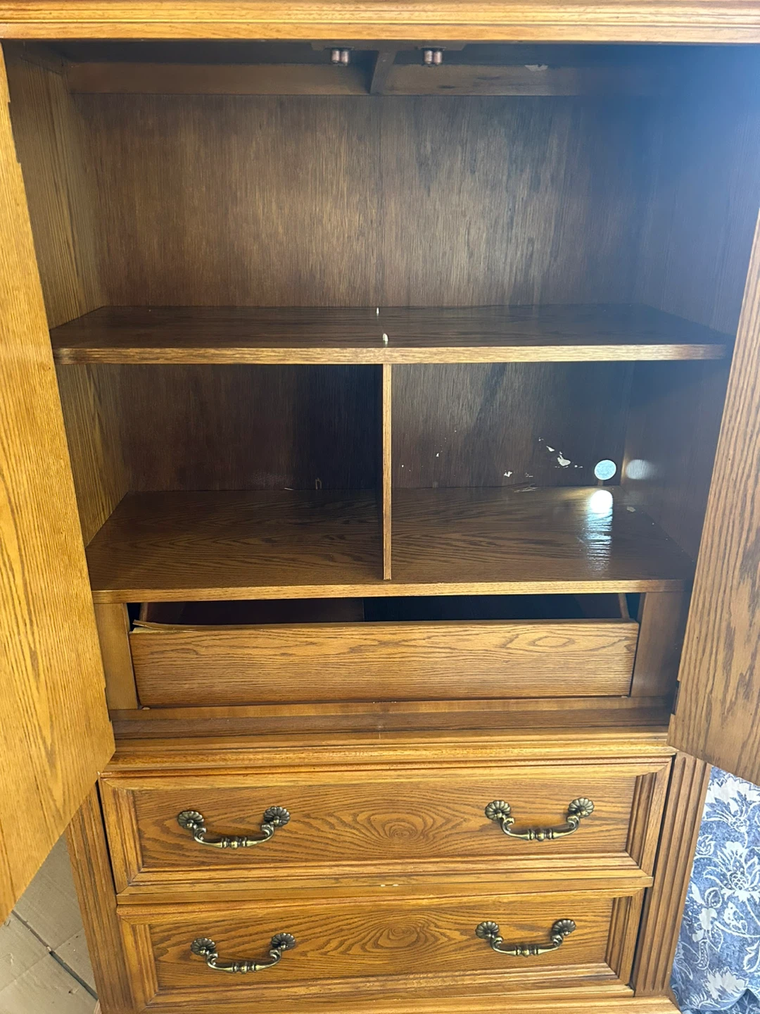 Solid Wood Armoire - photo 2