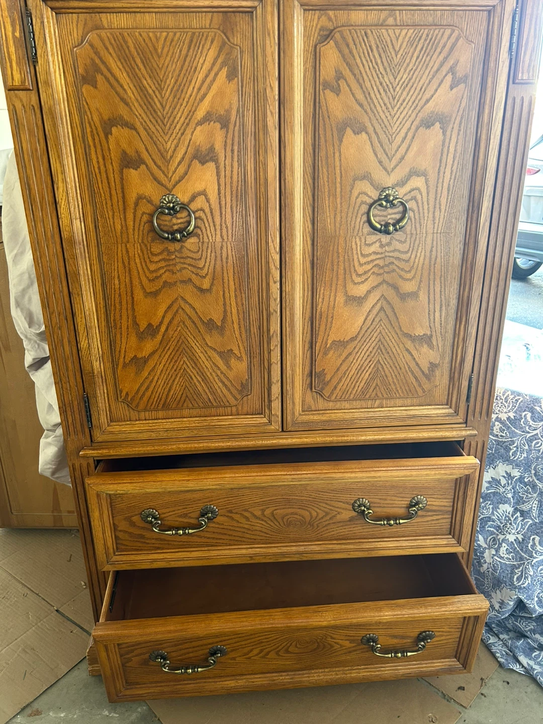 Solid Wood Armoire - photo 3
