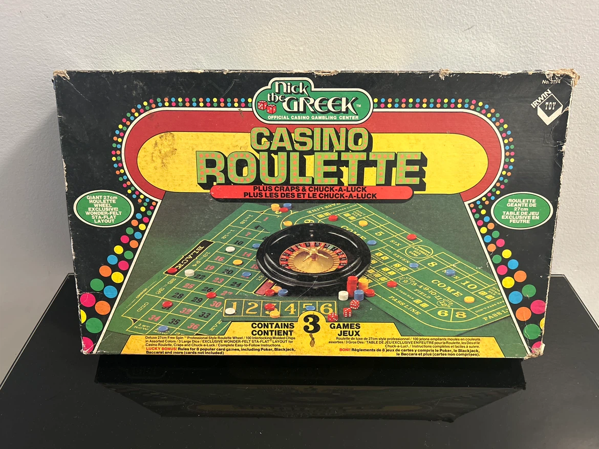 Nick the Greek Casino Roulette Game Set