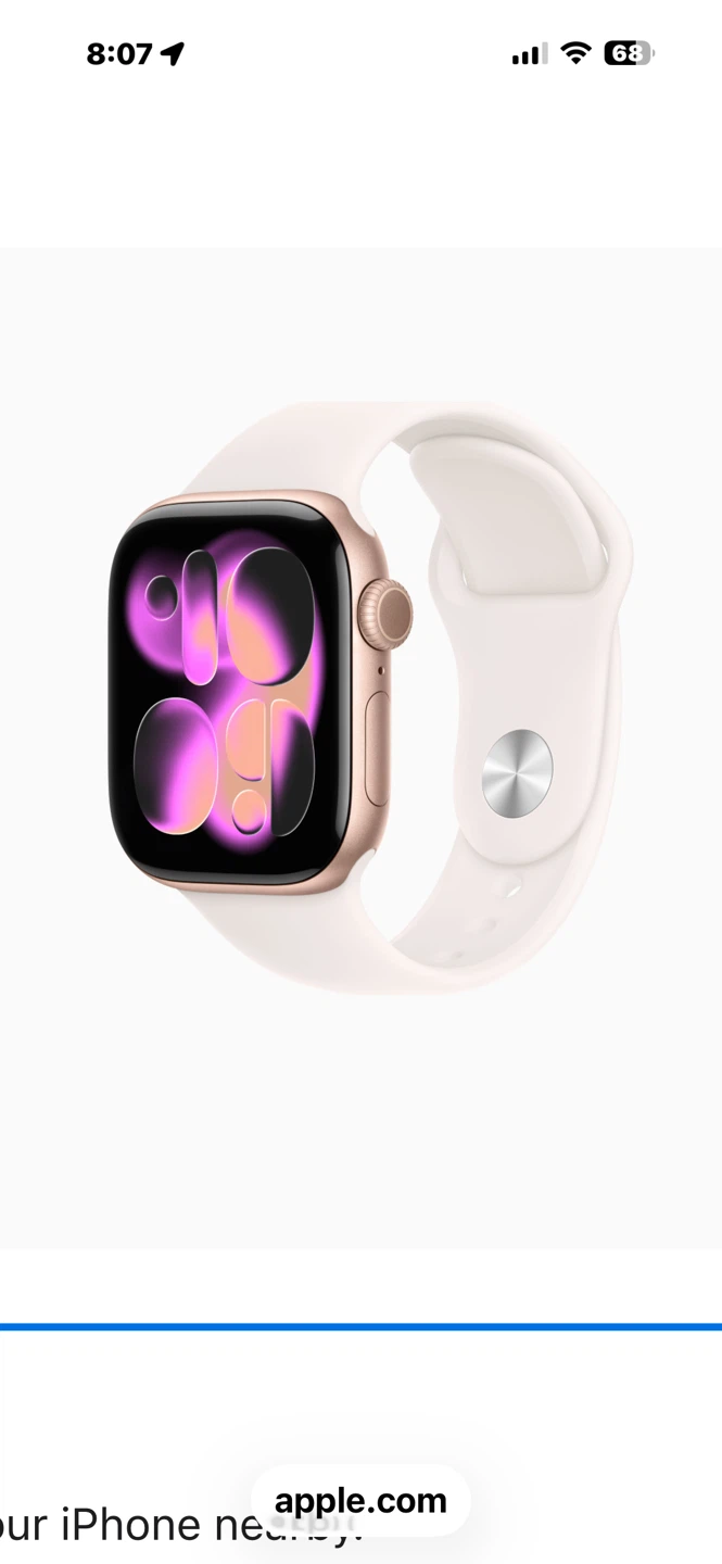 Apple Watch Series 11 42mm Rose Gold