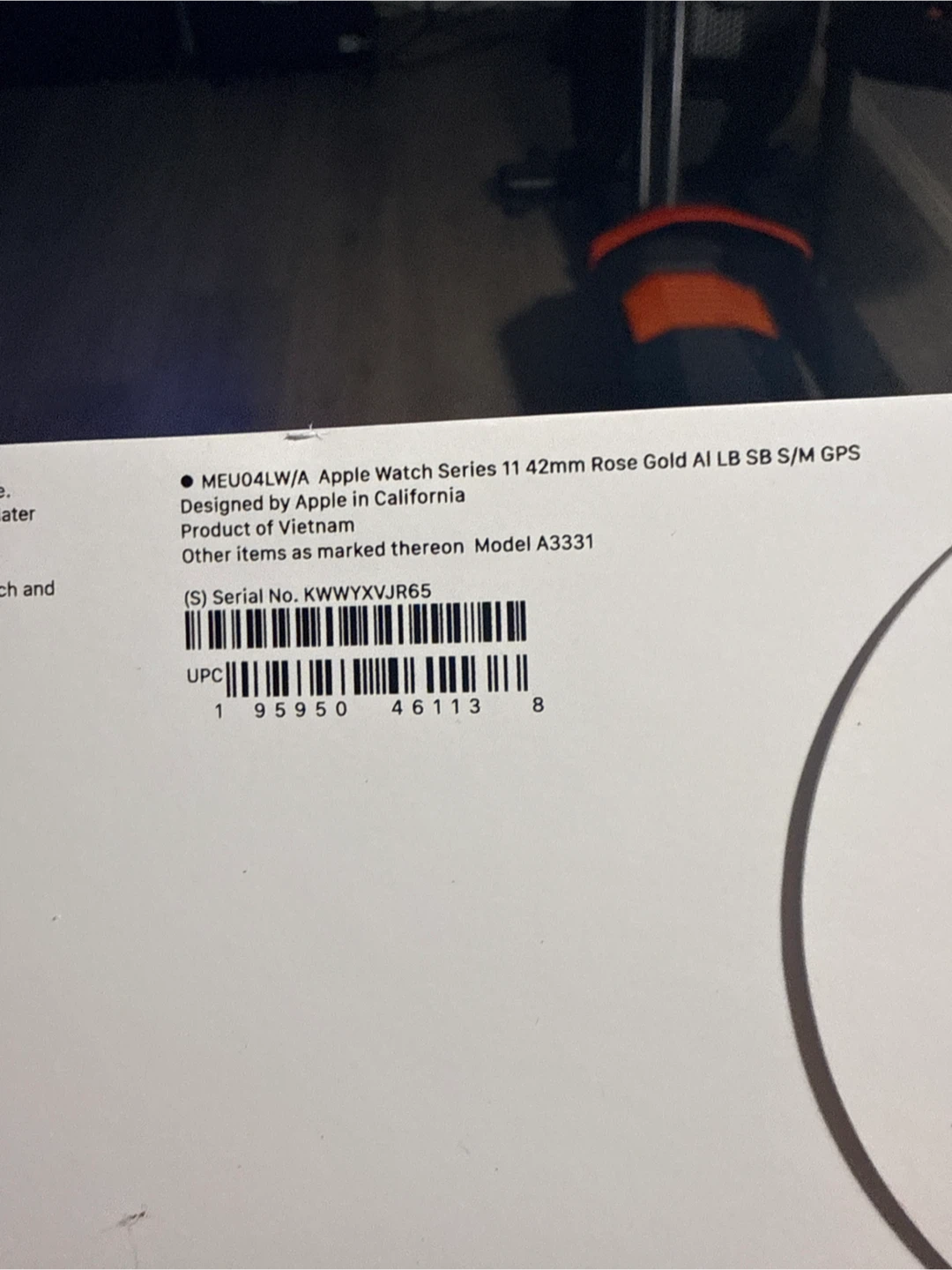 Apple Watch Series 11 42mm Rose Gold - photo 2