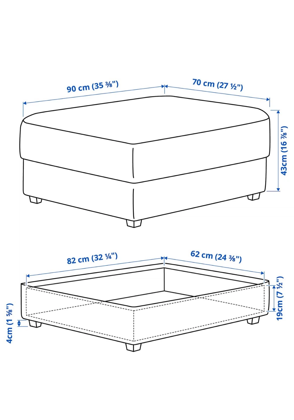 IKEA Kivik 3-Seater Sofa - photo 4