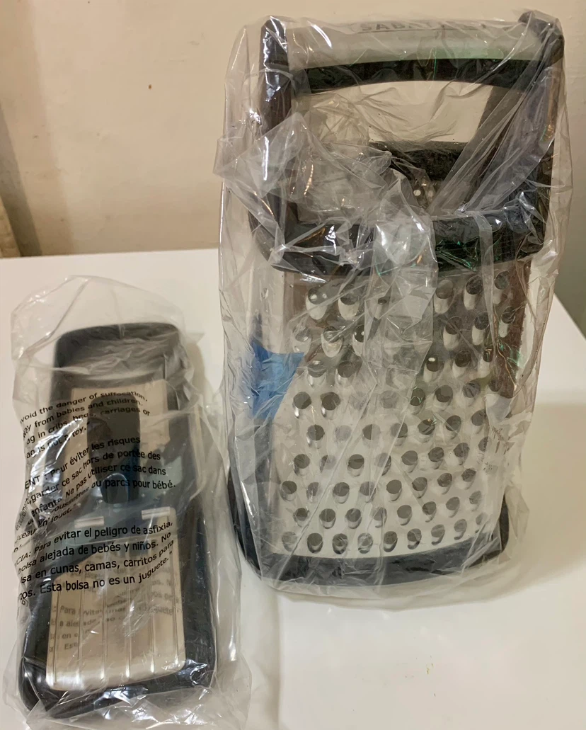 Sabatier Box Grater with Container + Mandoline