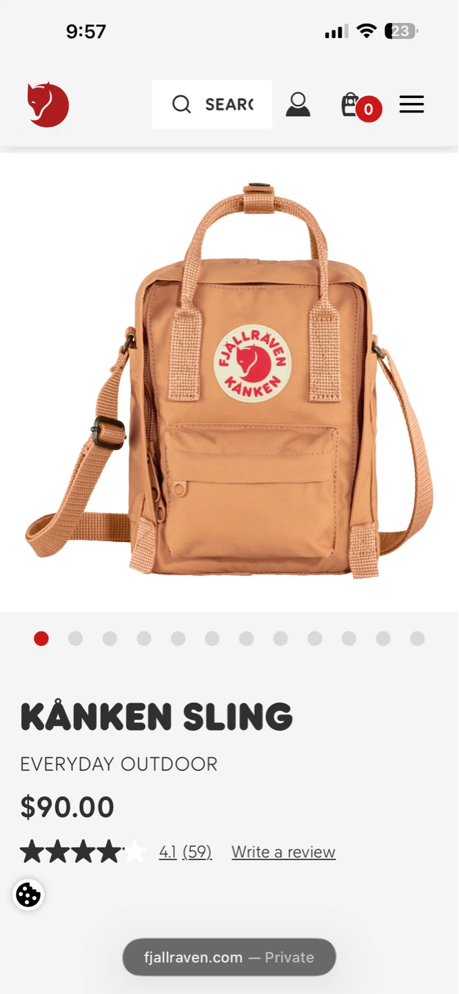 Fjällräven Kånken Sling Bag
