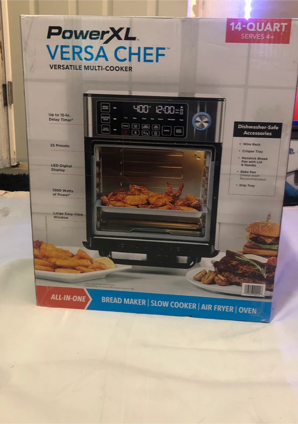 PowerXL Versa Chef 14-Quart multi-Cooker $170 firm - photo 2