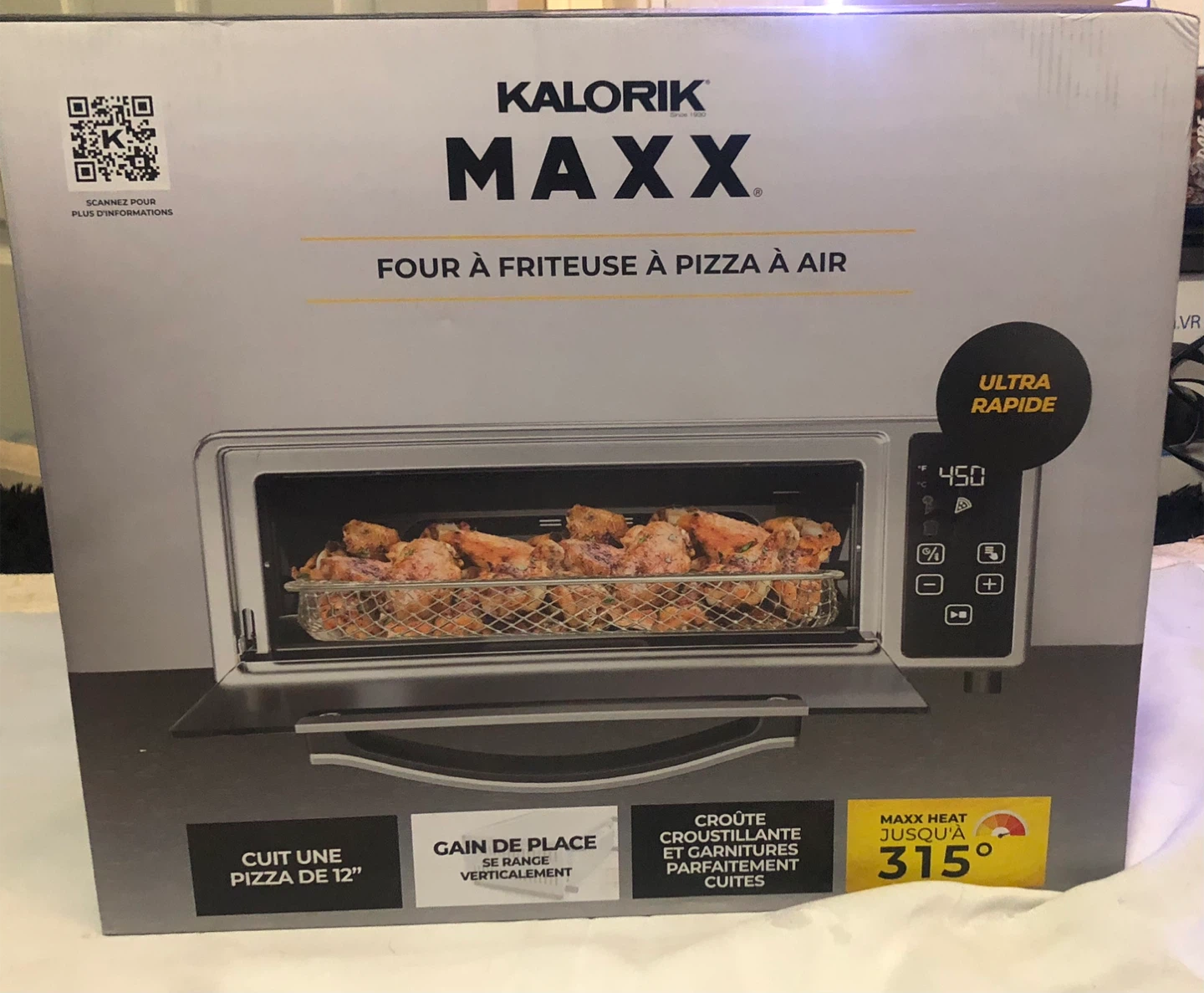 Kalorik MAXX Pizza Air Fryer Oven $100 firm - photo 2