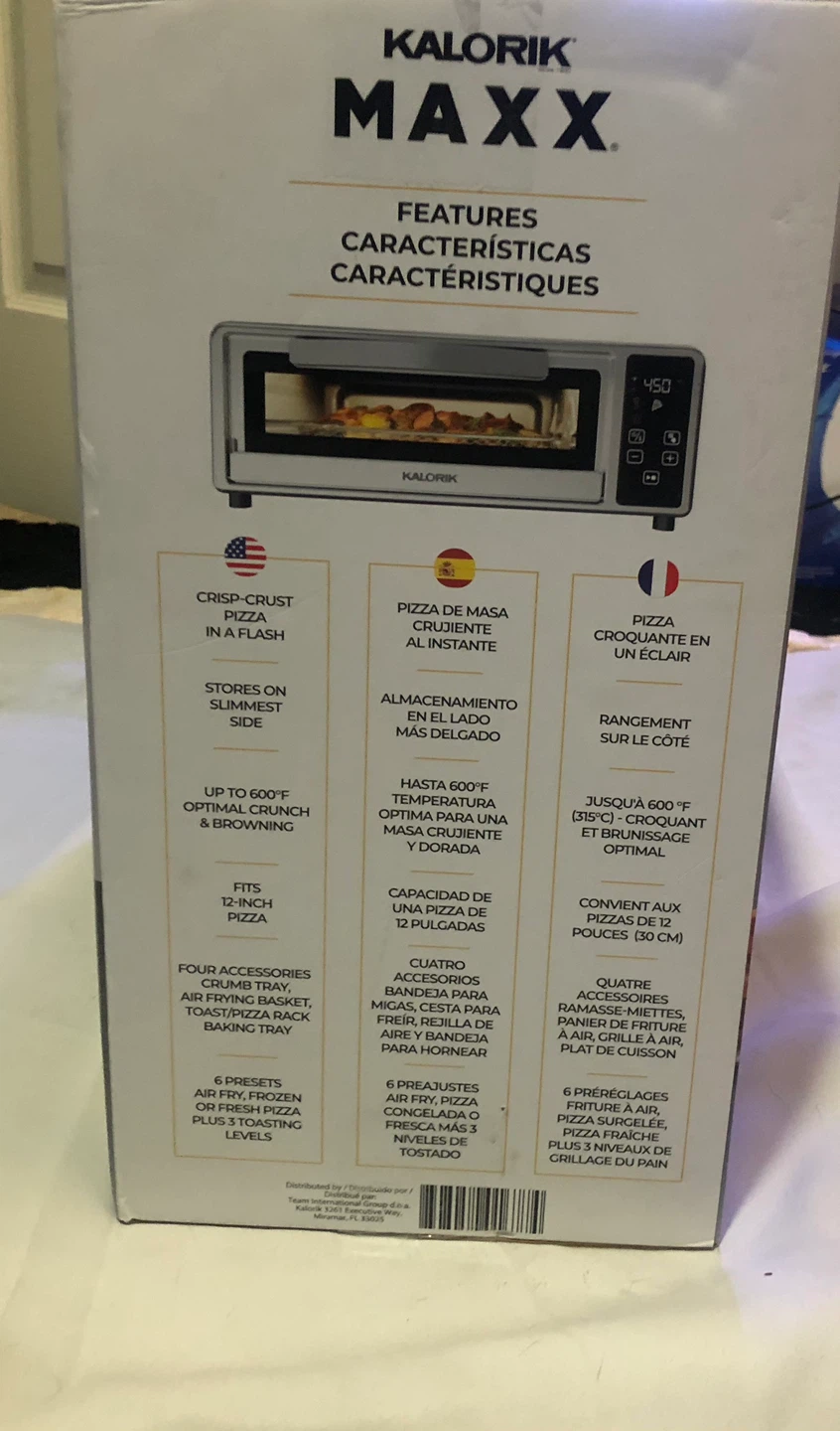 Kalorik MAXX Pizza Air Fryer Oven $100 firm - photo 4