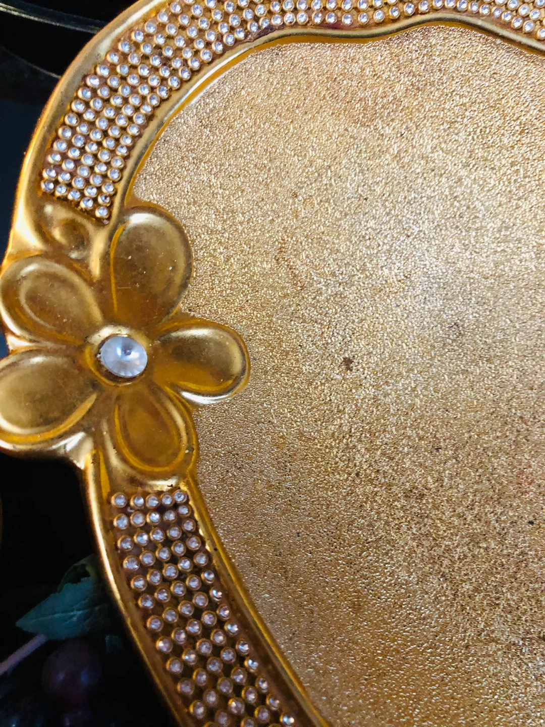 Decorative Gold Serving Tray - photo 2