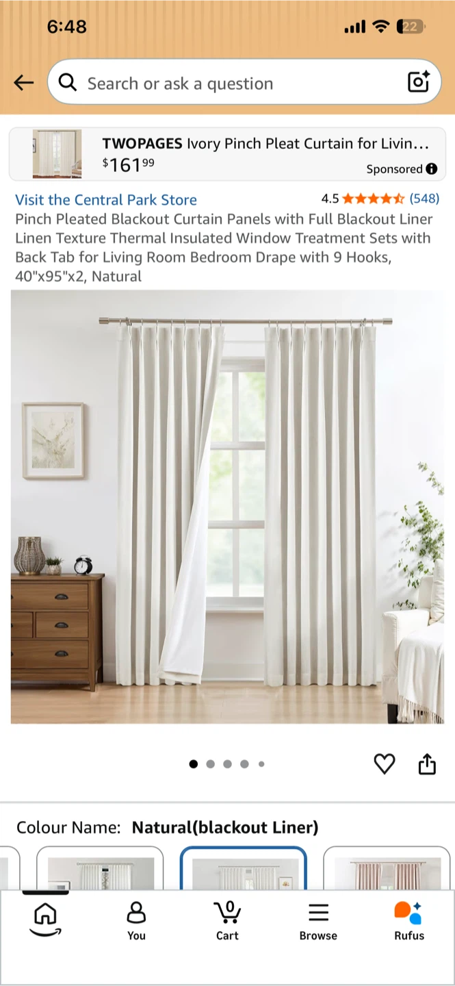 black out curtains