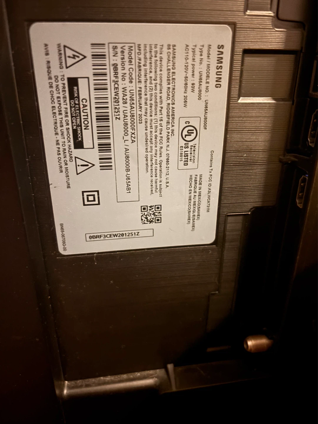 Samsung 65" Smart TV - photo 3