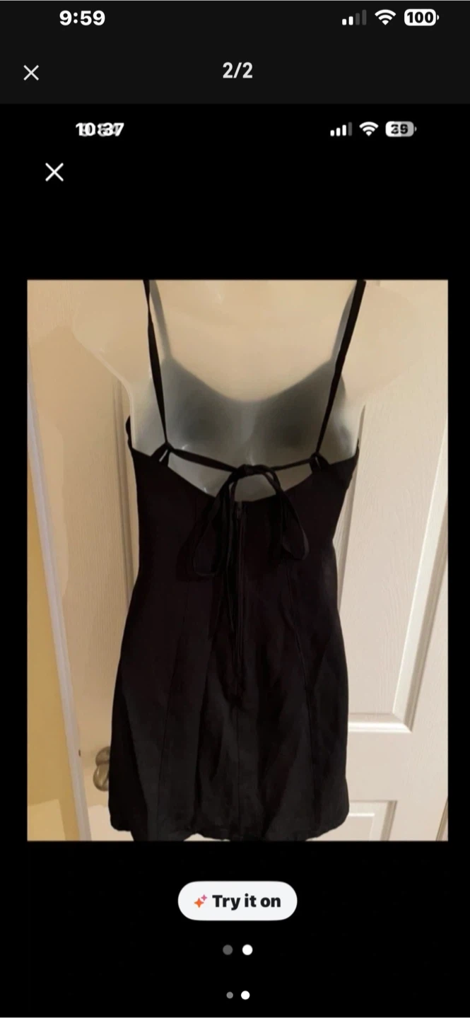 Black Mini Dress - photo 2