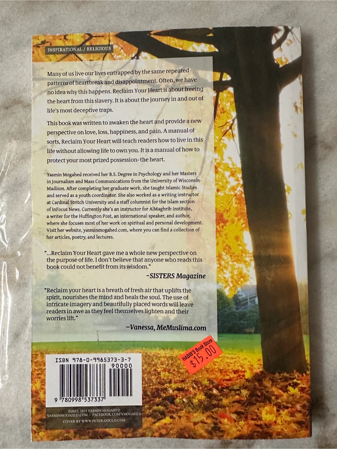 Book - Reclaim Your Heart by Yasmin Mogahed - photo 2