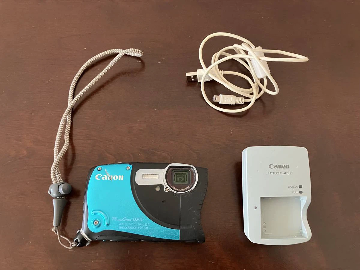 Canon Powershot D20 Waterproof Camera